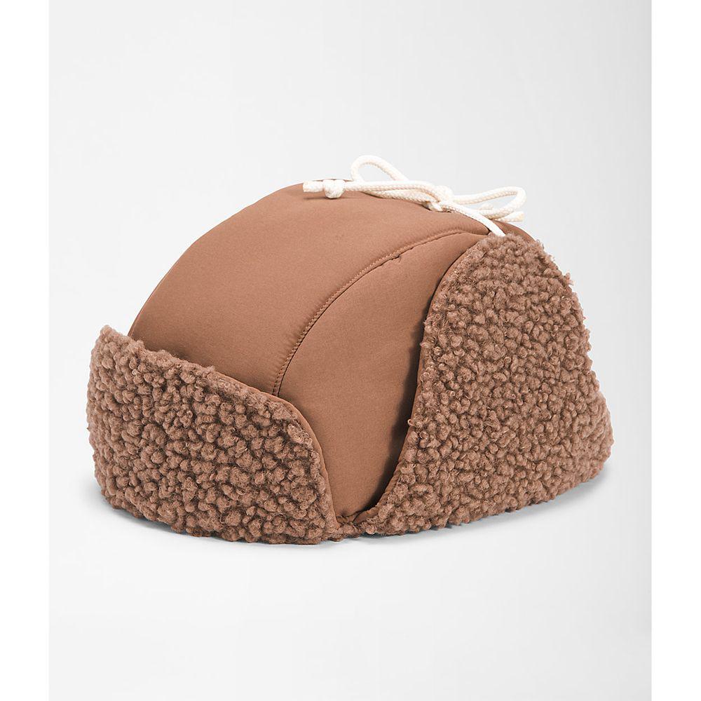 The North Face Recycled Ridge Fleece Trapper Γυναικεια Σκουφοσ - Καφε (IMOA05174)